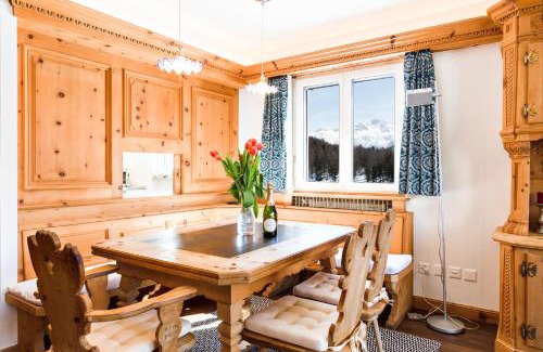 Champfer Apartment | Alpine Panorama Apartment with Pool and Family Amenities