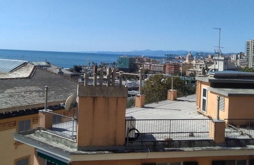 Pegli Apartment | Spacious Apartment With sea View Terrace in Genoa Pegli
