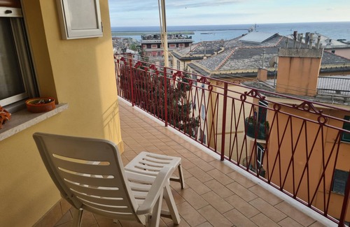 Pegli Apartment | Spacious Apartment With sea View Terrace in Genoa Pegli