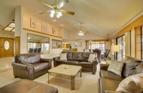 Apple Valley House | Inviting California Oasis with Pool and Cozy Fireplace