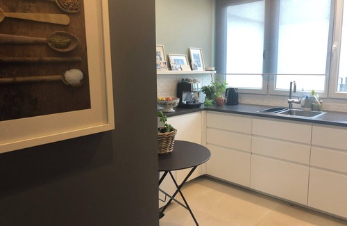 Ferney-Voltaire Apartment | Relaxing Apartment on Geneva-Ferney Border with Mountain Views