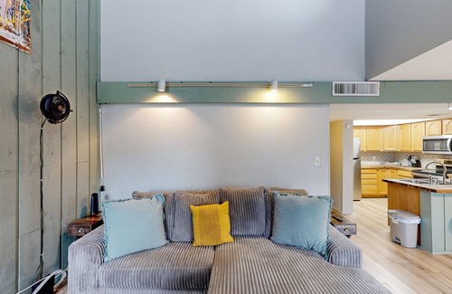 Point Venture House | Inviting Townhome with Game Room, Pool, and Tennis Courts