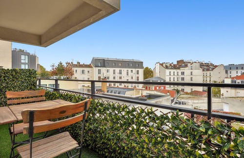 Parchamp–Albert Kahn Apartment | Modern Duplex Apartment in Boulogne Billancourt - Welkeys