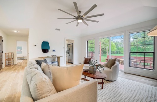 Austin House | Spacious dog-friendly home with gas grill, patio, W/D, & kitchen - large yard