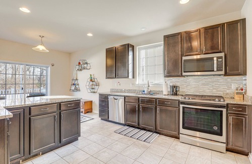 Ewing House | Top-Rated Ewing Township Home with Gym & Deck Amenities