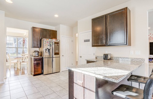 Ewing House | Top-Rated Ewing Township Home with Gym & Deck Amenities