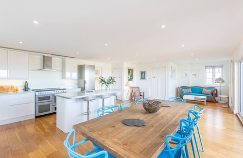 Salcombe House | Family-Friendly Home with Ocean View Near Salcombe Amenities