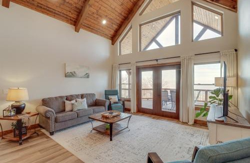 Harrison House | Inviting Harrison Vacation Retreat with Deck and Scenic Views