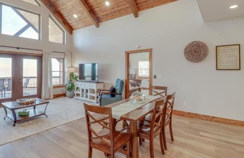 Harrison House | Inviting Harrison Vacation Retreat with Deck and Scenic Views