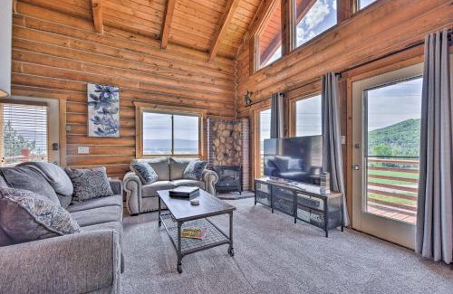 Eden House | Scenic Hilltop Cabin with Deck and Family-Friendly Amenities