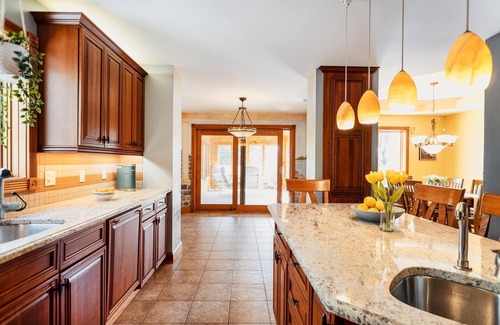 Kingston House | Spacious hilltop getaway on 10 acres -Gaming room, hot tub, close to all!