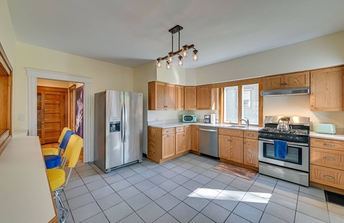 Pittsfield House | Historic Home in the Berkshires: Pet Friendly & Spa Access