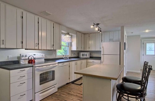 Omena House | Pet-Friendly Home Steps from the Beach in Omena