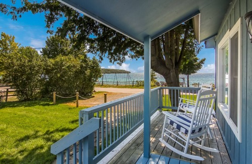 Omena House | Pet-Friendly Home Steps from the Beach in Omena