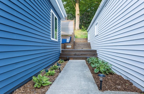 Alden House | Family-Friendly Retreat Near Torch Lake with Pool Access