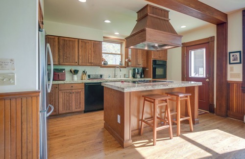 Tamworth House | Historic South Tamworth Home with Spa & Family Amenities