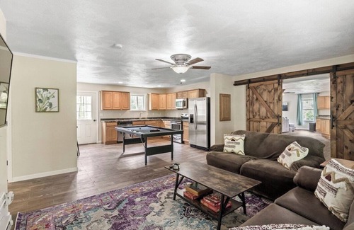 Lansing House | Impressive Home for 20 with Pool & Pet-Friendly Amenities