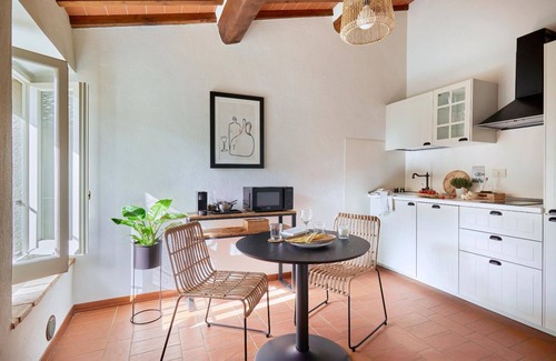 San Piero a Sieve Apartment | Spacious Two-Bedroom Suite with Private Kitchen in Mugello
