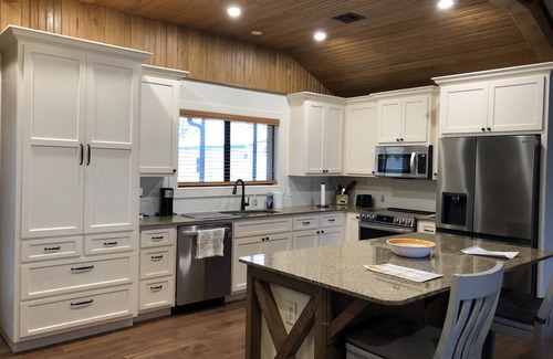 Adair House | Enjoy Lake Views and Chef's Kitchen: Steps to Relaxation!