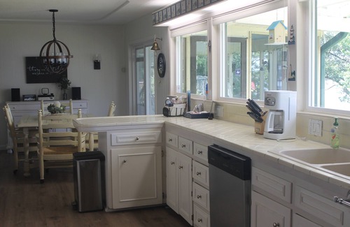 Chandler House | Pet-Friendly Lakefront Getaway with Private Dock & Hot Tub