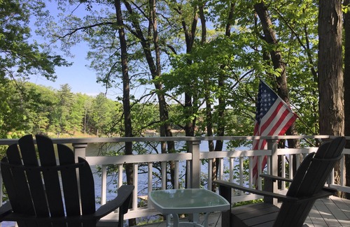 Fountain House | Unwind by the All-Sports Lake Near Ludington's Finest