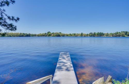 Chetek House | Lakefront Retreat in New Auburn: Pet and Family Friendly