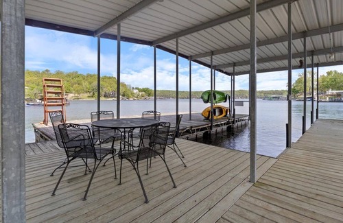 Osage Beach House | Scenic Waterfront Retreat with Private Dock & Pool Access