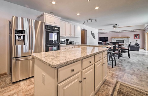 Rogers City House | Idyllic Lakefront Retreat with Sunroom and Pet-Friendly Perks