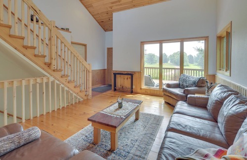 Chetek Cabin | Spacious Lodge on Moose Ear Creek w/ Fire Pit