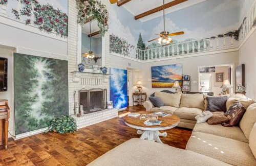 Madisonville House | Inviting Madisonville Estate with Scenic Grill and Pond Views