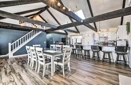 Massillon House | Cozy Log Cabin Retreat with Spa and Family Amenities