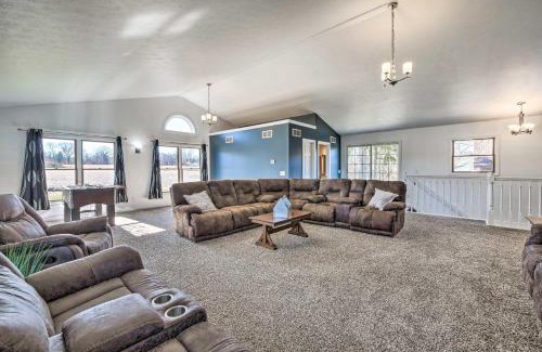 Massillon House | Cozy Log Cabin Retreat with Spa and Family Amenities