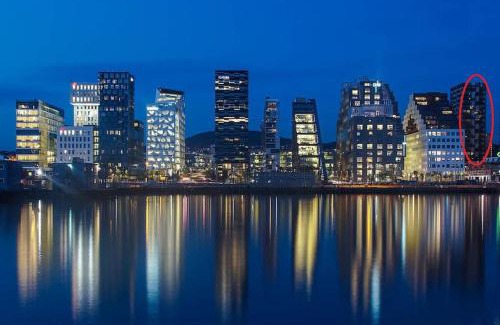 Bjørvika Apartment | Elegant 2BR Apartment in Central OSLO BARCODE, Rated 9/10