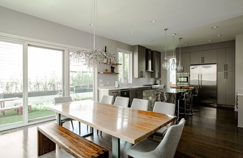Fulton House | Modern Home with Ocean View & Spa in Linden Hills