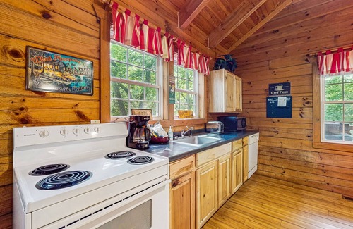 Sautee Nacoochee Cabin | Inviting Blue Ridge Mountain Cabin with Deck, WiFi & Pets Allowed