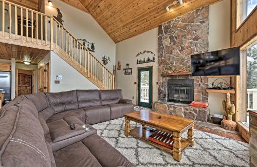 Angel Fire House | Mountain-View Cabin with Private Pool Near Angel Fire Resort
