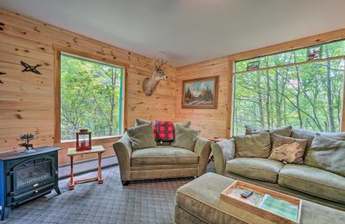 Athol House | Idyllic Mountain Cabin Retreat on Private 7 Acres in Athol
