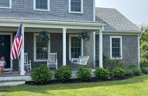 West of Town House | Enchanting 5BR Home with Spa Near Nantucket's Beach