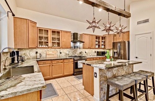 Rio Crossing Villa | Relaxing Oasis with Private Pool & Arcade Near Stadium