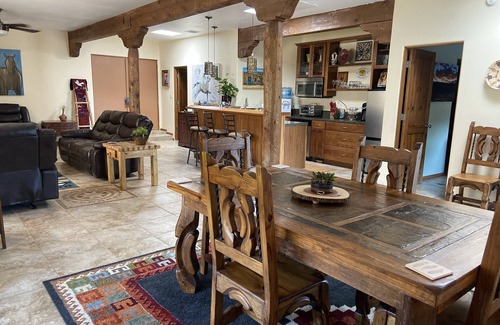 Corrales House | Tranquil Escape with Breathtaking Views and Premier Amenities