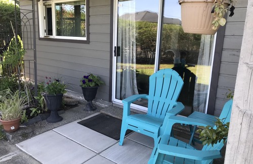 Campbell River House | Stunning One Bedroom Suite with Ocean View & Spa Access