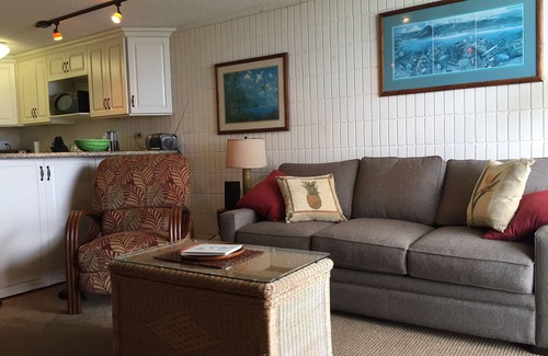Punaluu Condo | Renovated Beachfront Retreat with Pool and Ocean Views