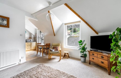 Beer Apartment | Charming Top-Floor Flat in Beer, Steps from the Beach