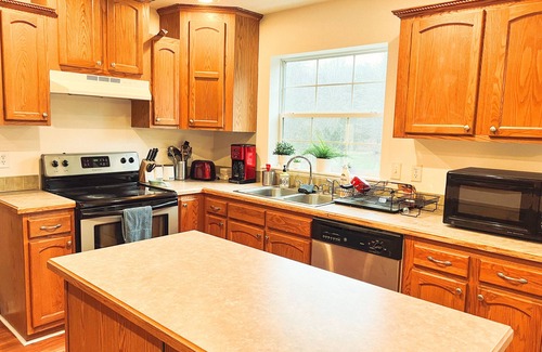 Harbert House | Pet-Friendly Oasis with Pool & Hot Tub Near Warren Dunes