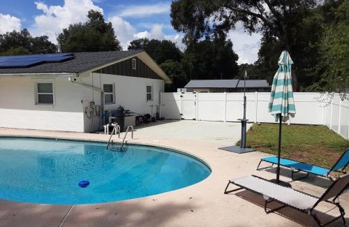 Putnam Hall House | Relaxing Pool Home with Spa and Ocean View in North FL