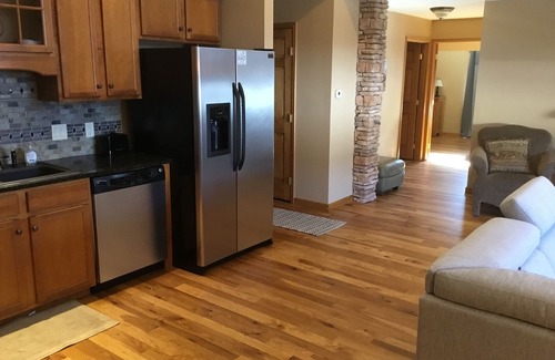 Estes Park Condo | Beautifully Remodeled 2 Bedroom Loft by the River - Rated 10/10