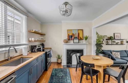 Cannonborough Elliotborough Apartment | Stylish Boho Loft at the Historic Springhouse Retreat