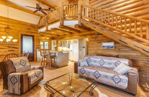 Glenwood Springs House | Cozy Rifle Cabin with Deck and Scenic Mountain Views