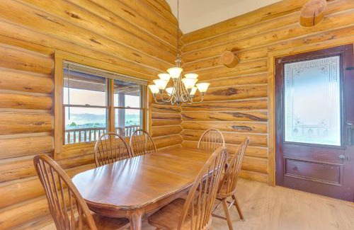 Glenwood Springs House | Cozy Rifle Cabin with Deck and Scenic Mountain Views