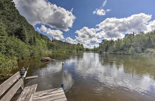 Eagle River House | Inviting Riverfront Retreat with Private Hot Tub Amenities